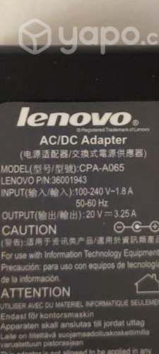 Cargador lenovo original