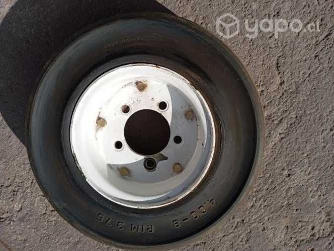 Ruedas macizas de goma