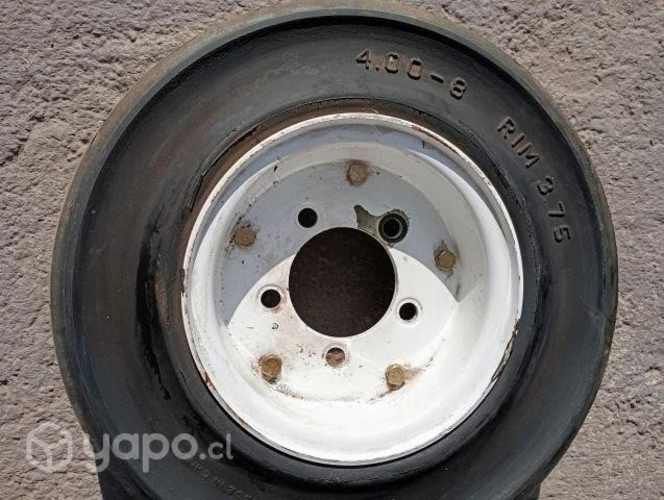 Ruedas macizas de goma