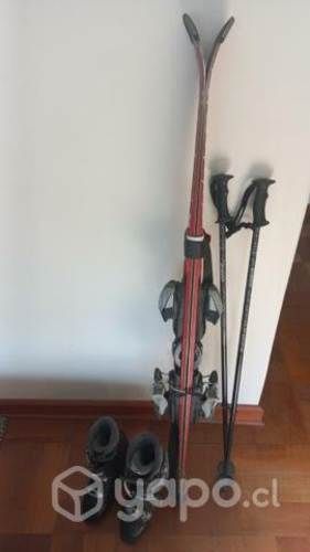 Equipo: Esquís Volkl - Botines Dolomite - Bastones