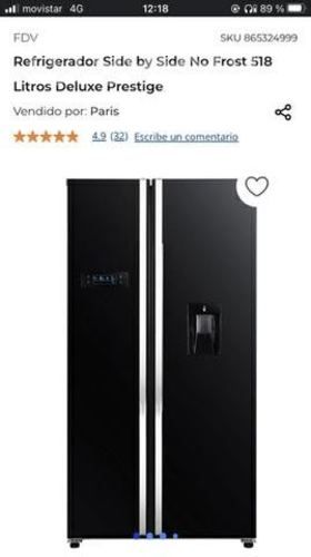 Refrigerador FDV de 518kg