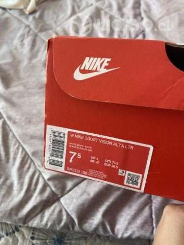 Zapatillas Nike court vision alta mujer