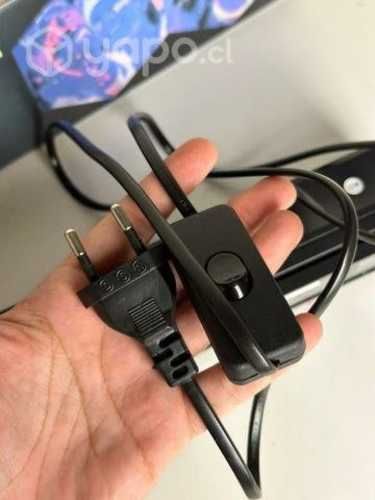 Luz Led Uv Negra Fluor Ultravioleta 42cm