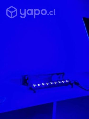 Luz Led Uv Negra Fluor Ultravioleta 42cm