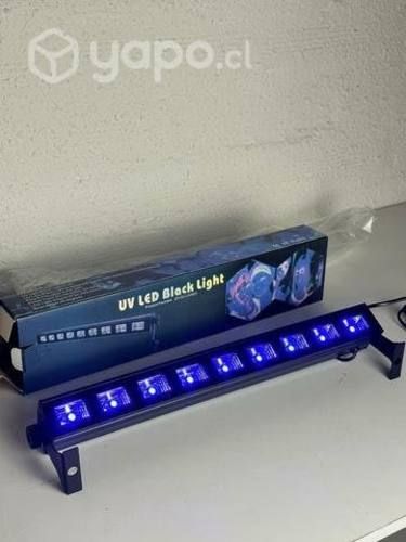 Luz Led Uv Negra Fluor Ultravioleta 42cm