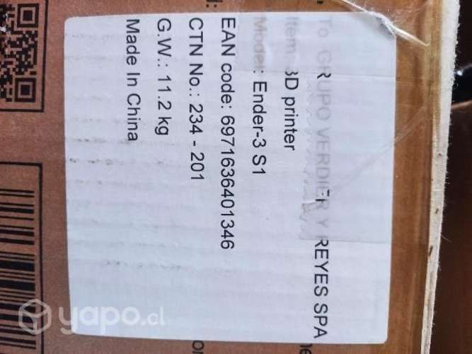 Impresora creality 3D Ender-3 S1