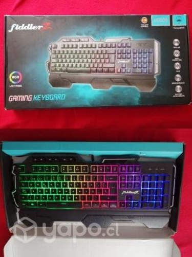 Teclado mecánico RGB