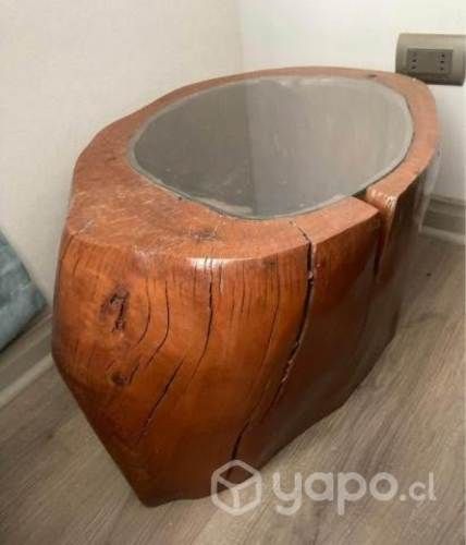 Mesa de centro rústica