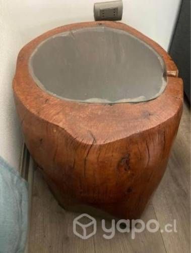 Mesa de centro rústica