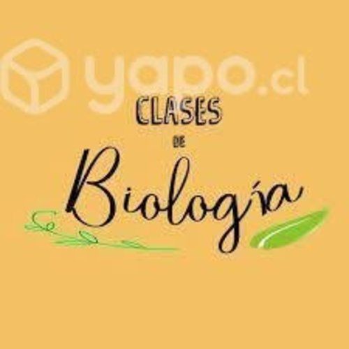 Clases de biología para alumno de enseñanza media