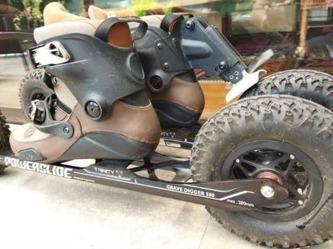 Patines Powerslide Grave Digger trinity 200