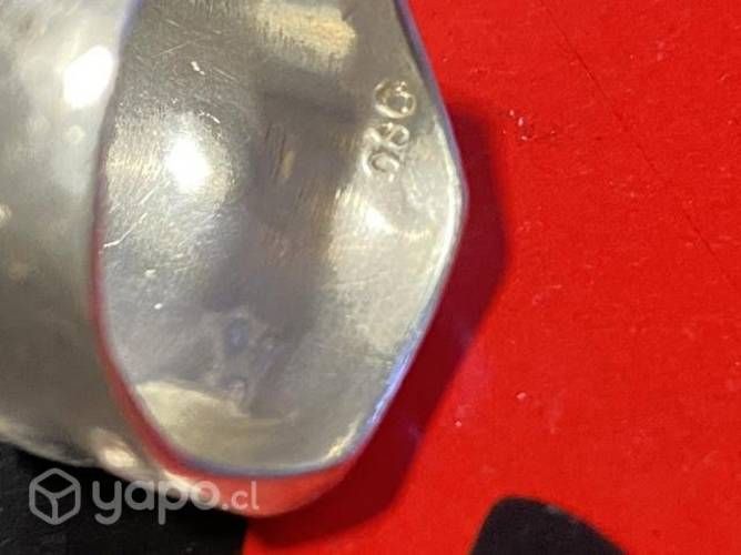Anillo de plata