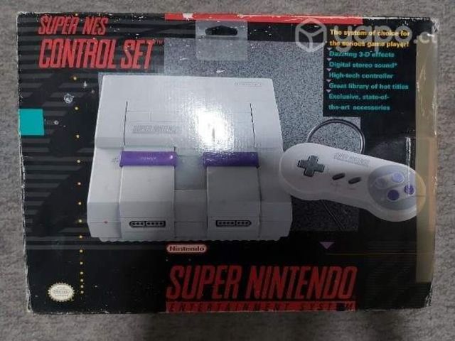Consola Super Nintendo + videojuego