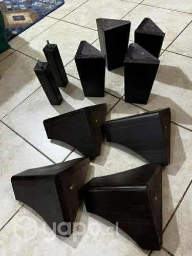 Set-Kit de 10 patas cama europea Rosen 2 plz 17 cm