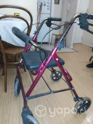 Silla carrito tercera edad como nueva