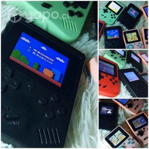 Lote de siete consolas nuevas tipo GB con 500