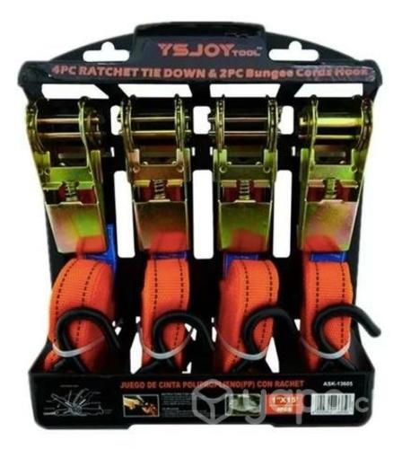 Set Eslingas Cinta Correas De Amarre 4Pcs