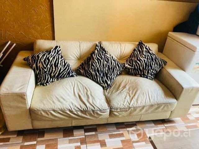 Sillón de cuero 2 cuerpos