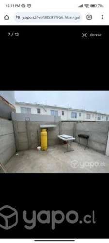 Se arrienda casa amoblada