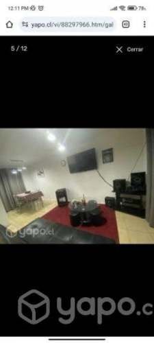 Se arrienda casa amoblada