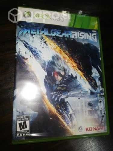 Metal gear rising. revengeance. xbox 360.