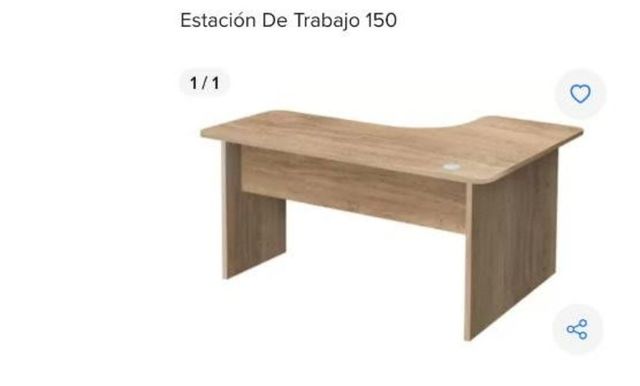 Escritorio de oficina 150x110x75 - casi nuevo