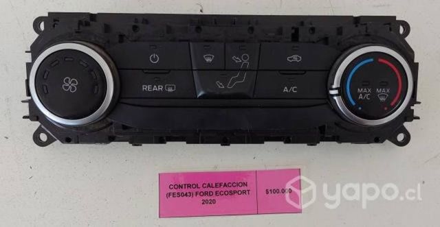 Control Calefaccion (FES043) Ford Ecosport 2020