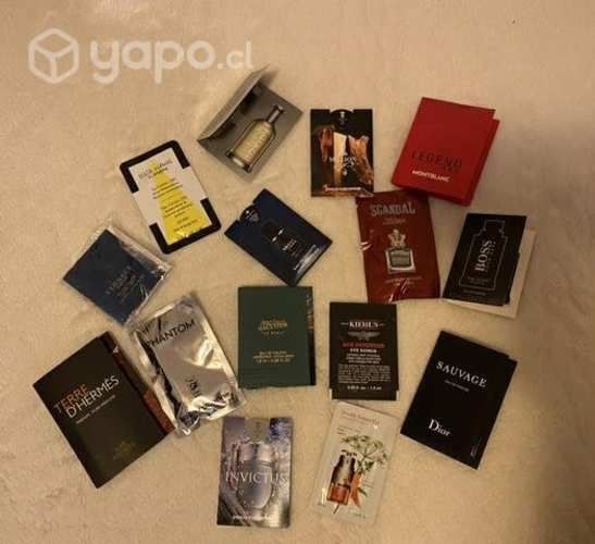 Perfume muestras hombre