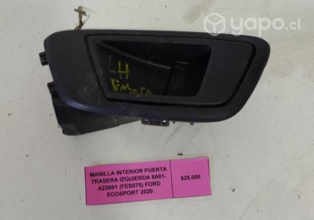 Manilla Interior Puerta Tras Izq (FES075) Ecosport