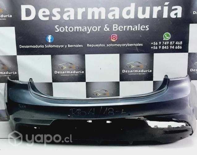 Parachoque trasero Rio4 2018 a 2024 2.1