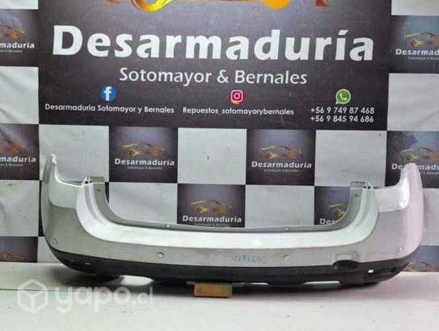 Parachoque Trasero Duster 2.1