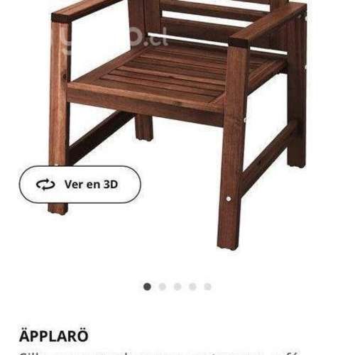 Silla de terraza ikea