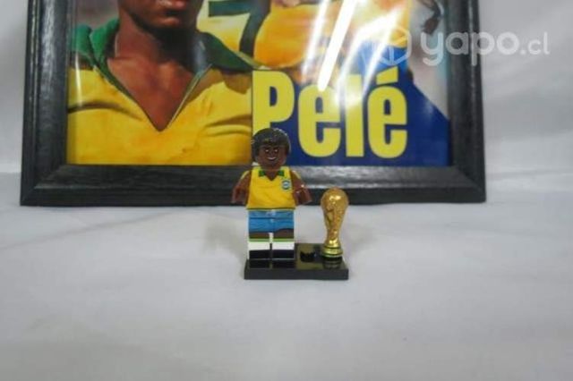 Figura más cuadro Pelé Selección Brasil