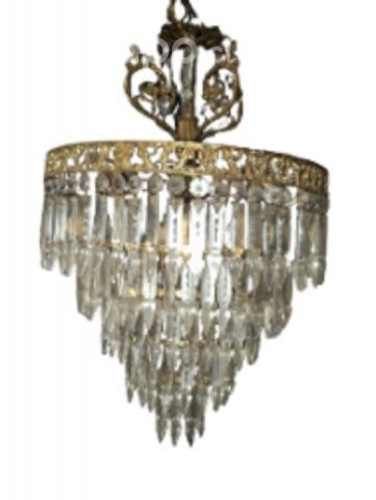 Antigua Lámpara De Lagrimas 4 Luces