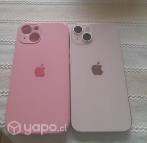 IPhone 13 rosado sin detalles 128 gb