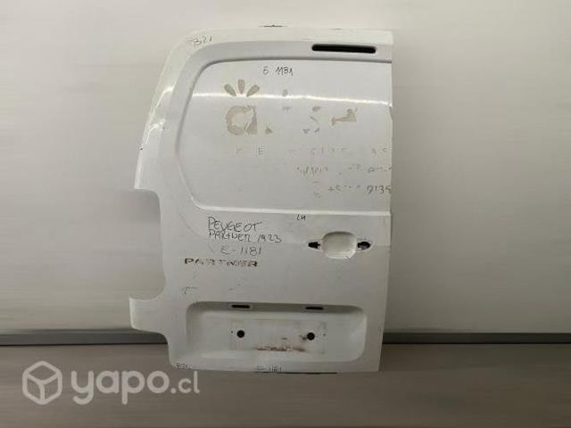 Portalon lh peugeot partner 2019-2023