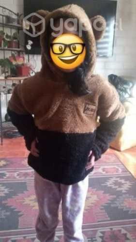 Polerones peluditos con gorro y orejitas