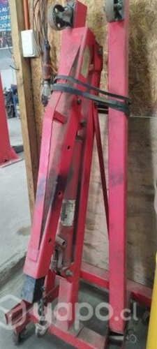 Tecle hidráulico para motor en buenas condiciones