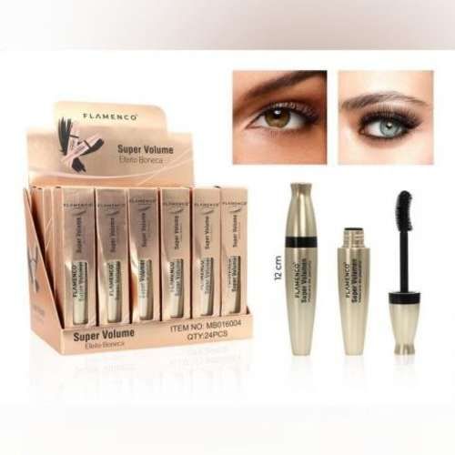 Máscaras De Pestañas Flamenco Waterproof Color Neg