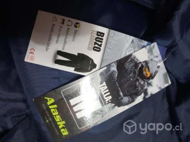 Overol clima de extremo certificado talla M