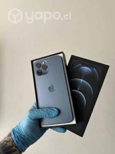 IPhone 12 Pro Max Azul pacifico usado en caja