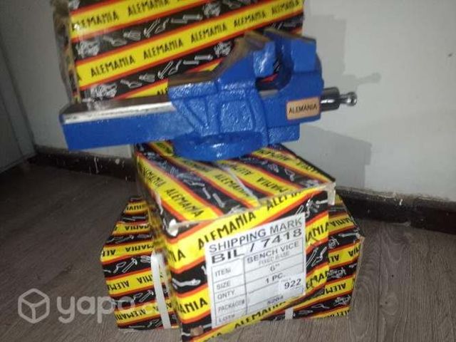 Tornillo mecánico de banco con yunke 6 pulgadas