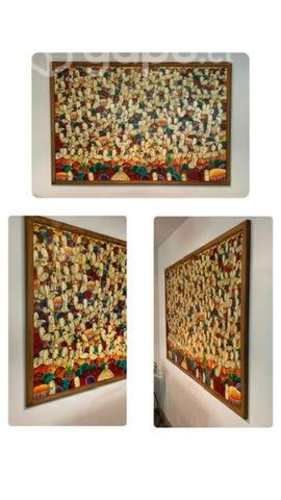 Pintura Colorida Arte Naif