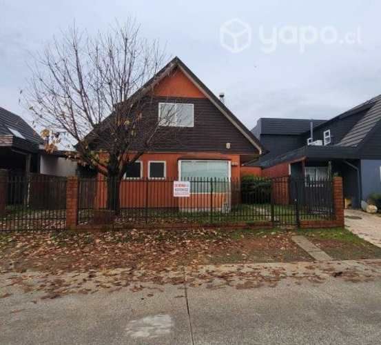 Casa en Parque krahmer ,4 dormitorios.Valdivia