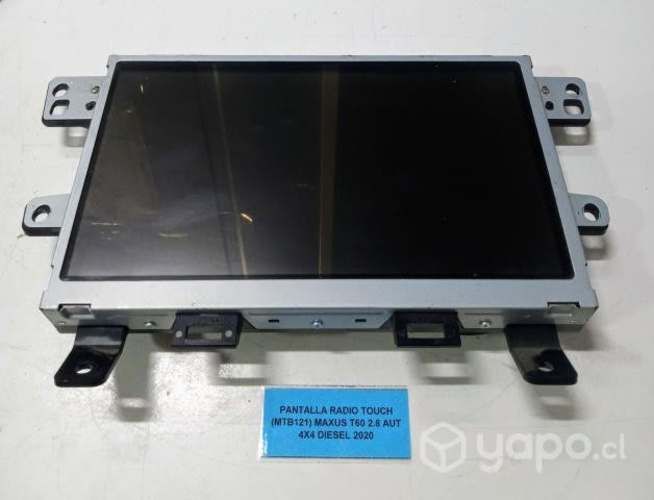 Pantalla Radio Touch (MTB121) Maxus T60 2.8 AUT