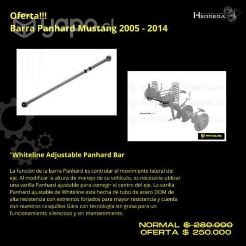 Barra Panhard Mustang 2005 al 2014