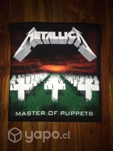 Polera Metallica-Master Of Puppets