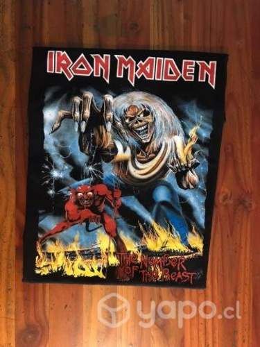 Polera de IRON MAIDEN-THE NUMBER OF THE BEAST