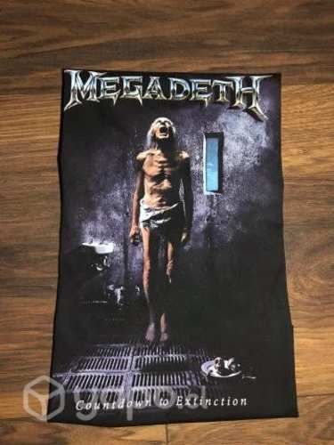 Polera de MEGADETH-COUNTDOWN TO EXTINCTION