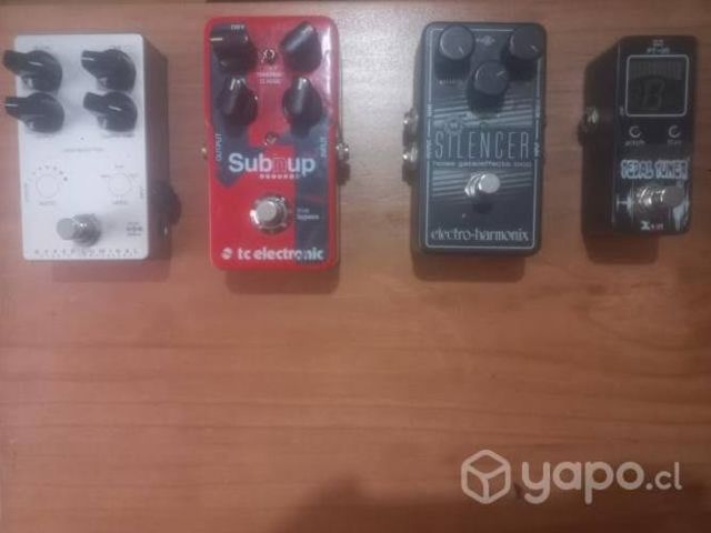 Pedales de guitarra